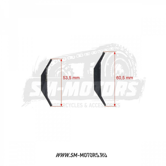 Слайдеры цепи привода коленвала (пара) KAYO двиг. YX140 см3 (эл.стартер) CN купить Слайдеры цепи привода коленвала (пара) KAYO двиг. YX140 см3 (эл.стартер) CN купить
