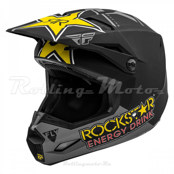 Шлем кроссовый FLY RACING KINETIC RockStar купить Шлем кроссовый FLY RACING KINETIC RockStar купить