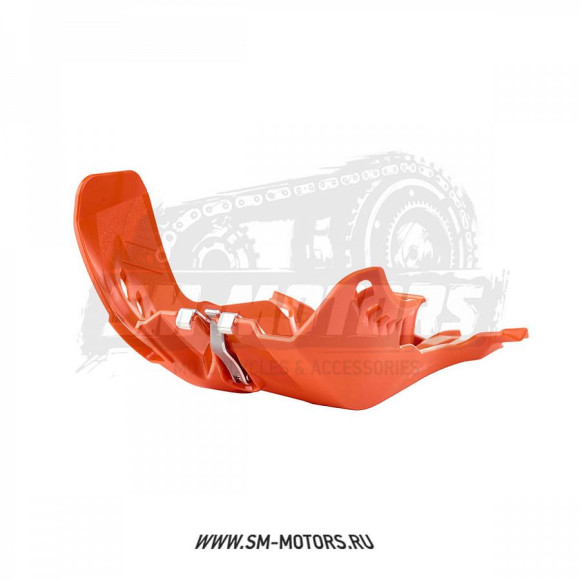 Защита двигателя POLISPORT (пластик) KTM SX250/XC 17-18 оранжевый (8471600002) купить
