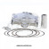 Поршень в сборе ATHENA KTM SX-F/XC-F 250 16-22 d-77,98 мм (S5F07800002C) купить