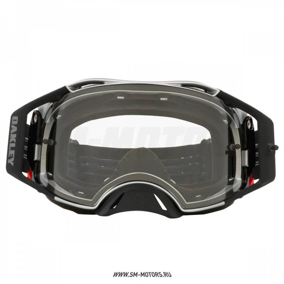 Очки для мотокросса OAKLEY Airbrake Tuff Blocks черные / прозрачная (OO7046-B0) купить Очки для мотокросса OAKLEY Airbrake Tuff Blocks черные / прозрачная (OO7046-B0) купить