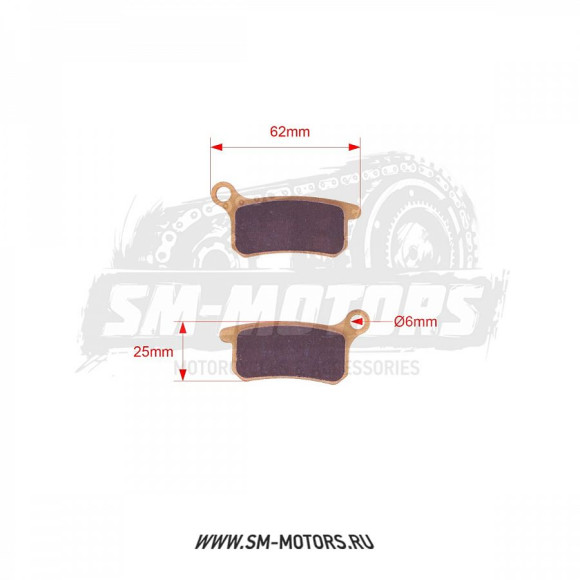 Тормозные колодки SM-PARTS OFF-ROAD FA 357 купить Тормозные колодки SM-PARTS OFF-ROAD FA 357 купить