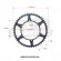 Звезда ведомая стальная SMP-R0460 50T SM-PARTS (JTR 460 50) купить