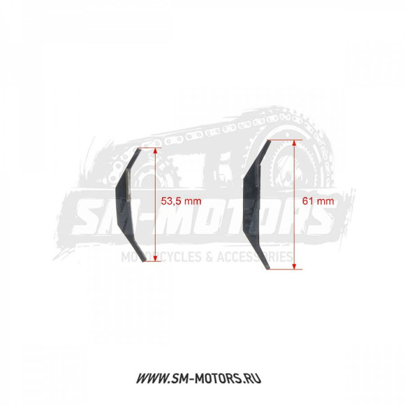Слайдеры цепи привода электростартера (пара) двиг.153FMI/154FMI 125 см3 SM-PARTS купить Слайдеры цепи привода электростартера (пара) двиг.153FMI/154FMI 125 см3 SM-PARTS купить