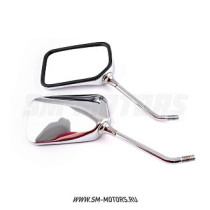 Зеркала мото (пара) Honda CB 400,600,750,1300 F, N HORNET хром (M10) YS2F247 TW