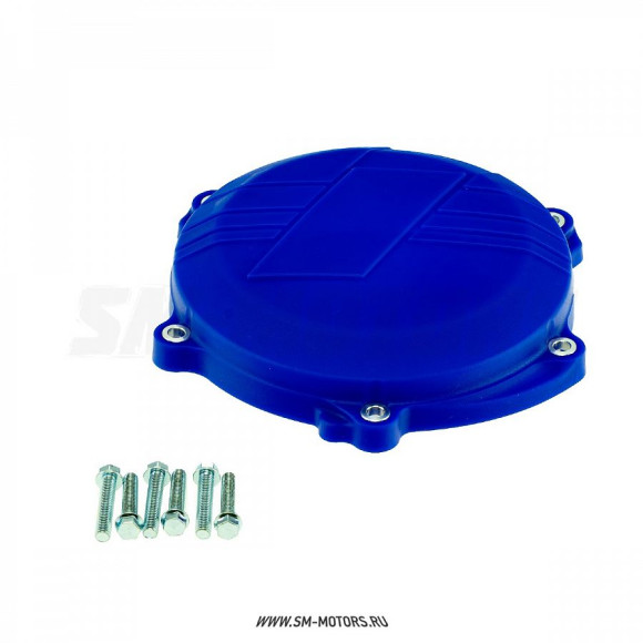 Защита крышки сцепления SM-PARTS (пластик) YAMAHA YZF250 19-22 YZFX/WRF 250 20-22 синий купить