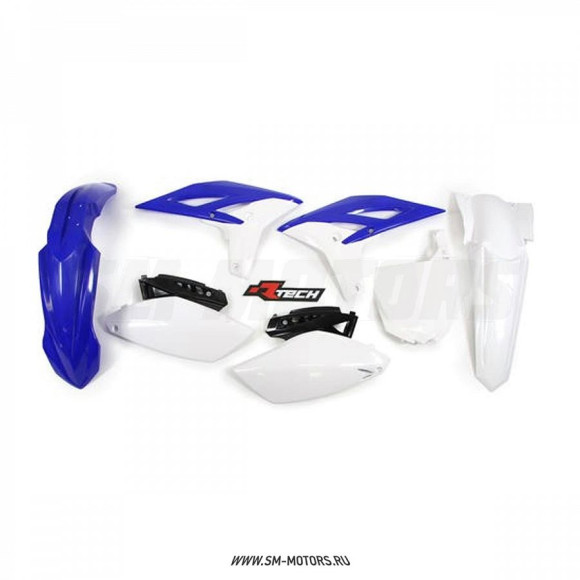 Комплект пластика R-TECH YAMAHA YZF250 10-13 синий/белый (R-KITYZF-BL0-510) купить