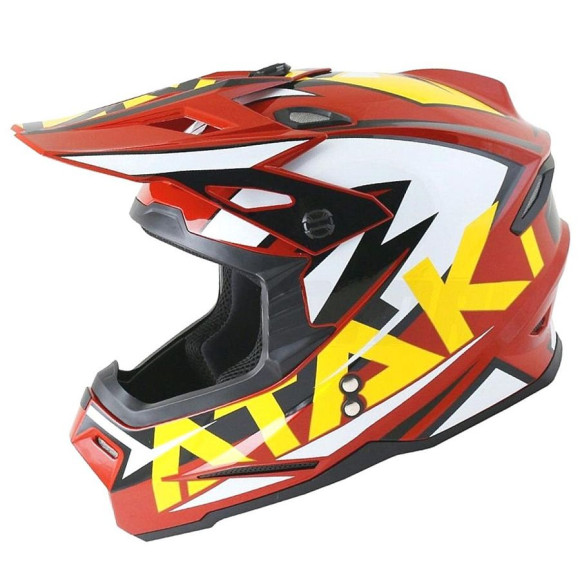 Шлем кроссовый ATAKI JK801 Rampage купить Шлем кроссовый ATAKI JK801 Rampage купить