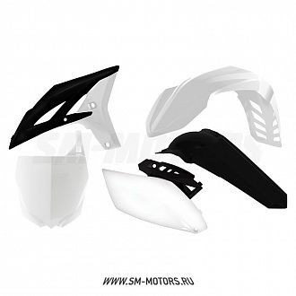 Комплект пластика R-TECH YAMAHA YZF250 10-13 черный/белый (R-KITYZF-BN1-510) купить
