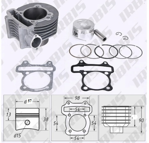 ЦПГ 4Т 157QMJ 150см3 D57 купить