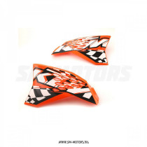 Облицовки бензобака L+R orange KTM SX 68 11- OEM 46208054000X4C ^