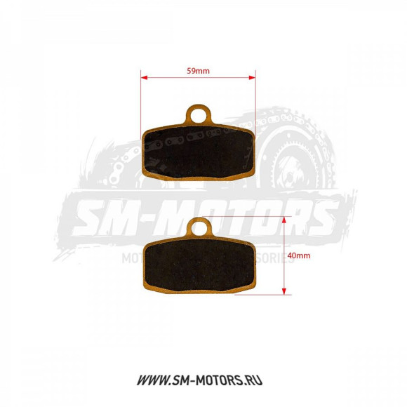 Тормозные колодки SM-PARTS OFF-ROAD FA 612 купить Тормозные колодки SM-PARTS OFF-ROAD FA 612 купить