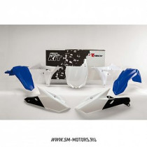 Комплект пластика R-TECH YAMAHA YZF250 14-18 YZF450 14-17 синий/белый (R-KITYZF-BL0-514)