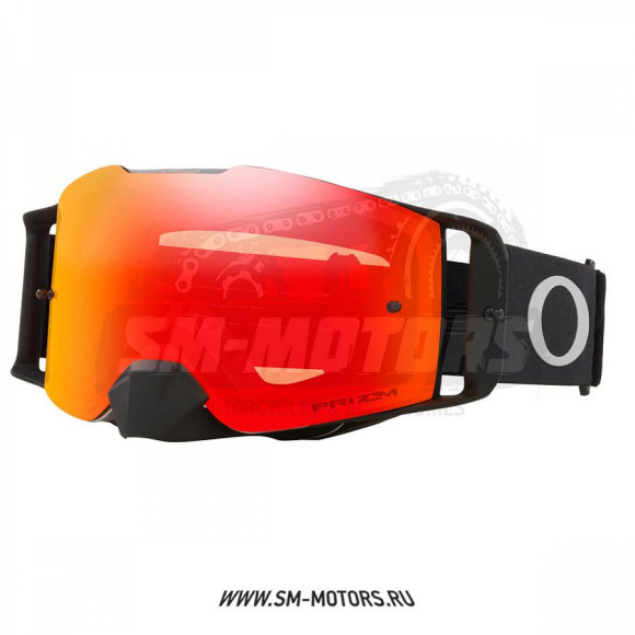 Очки для мотокросса OAKLEY Front Line Tuff Blocks черные / красная Iridium (OO7087-62) купить