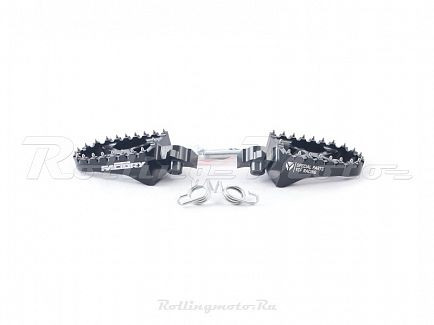 Подножки водителя (пара) черные YCF купить