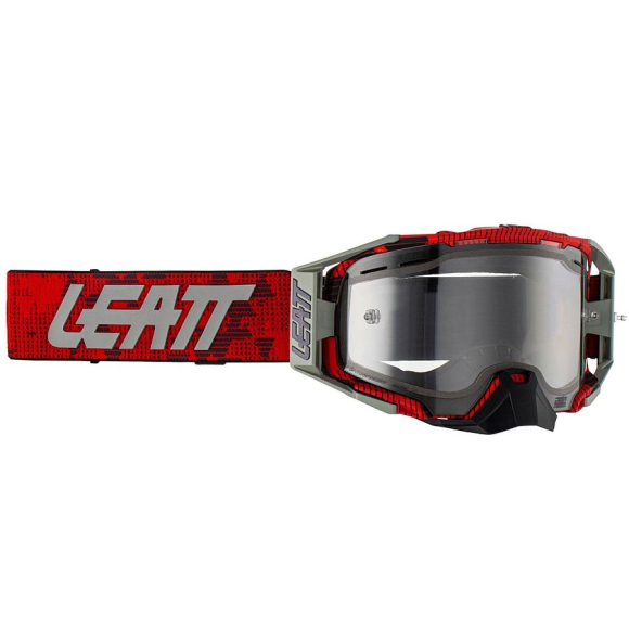 Очки для мотокросса LEATT Velocity 6.5 Enduro JW22 красные/прозрачная линза 83% (8023020140) купить