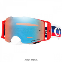 Очки для мотокросса OAKLEY Front Line TLD - Pre-Mix RWB / синяя Prizm MX (OO7087-39)