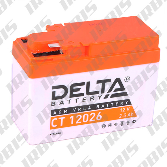Аккумуляторная батарея 12V2,5Ah Slim (114х48х86) DELTA; DIO купить