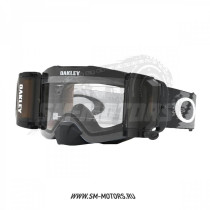 Очки для мотокросса OAKLEY Front Line Speed черн.мат./ прозр.с перемоткой (OO7087-04)