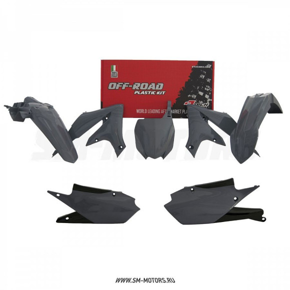 Комплект пластика R-TECH YAMAHA YZF250 19-22 YZF450 18-22 серый (R-KITYZF-GR0-518) купить