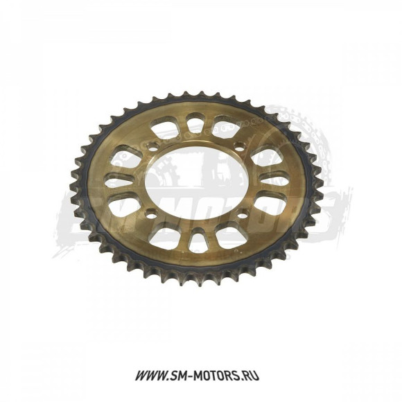 Звезда ведомая стальная питбайк 428-45T SM-PARTS купить
