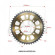 Звезда ведомая стальная питбайк 428-45T SM-PARTS купить