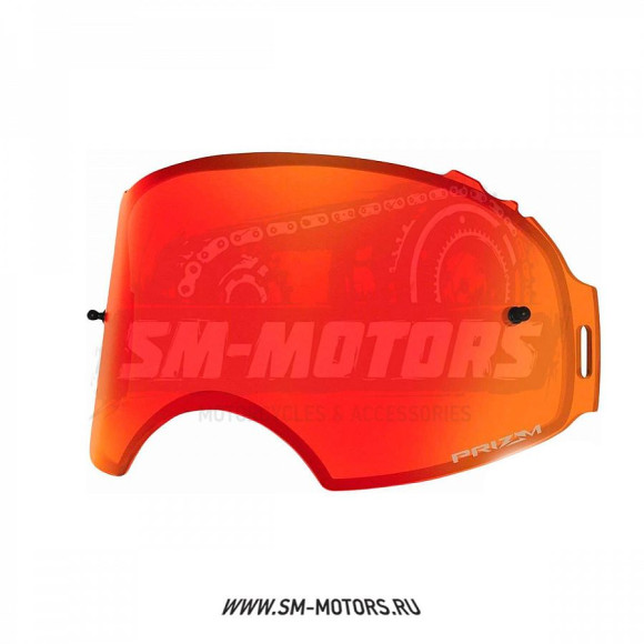 Линза Oakley Airbrake PRIZM MX красная Iridium одинарная (AOO7046LS 000023) купить