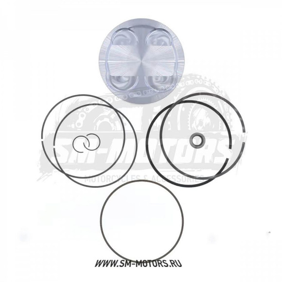 Поршень в сборе ATHENA YAMAHA YZF450 20-22 WRF450 21-23 d-96,95 мм (S5F09700005A) купить Поршень в сборе ATHENA YAMAHA YZF450 20-22 WRF450 21-23 d-96,95 мм (S5F09700005A) купить