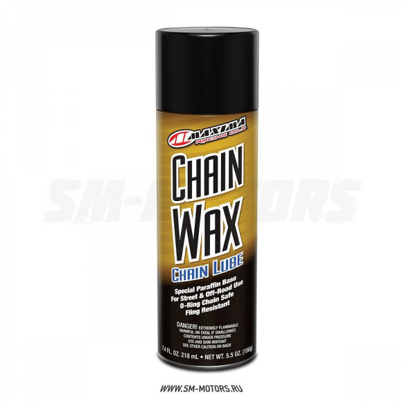 Смазка мото цепей Maxima Chain Wax Chain Lube 400мл. купить