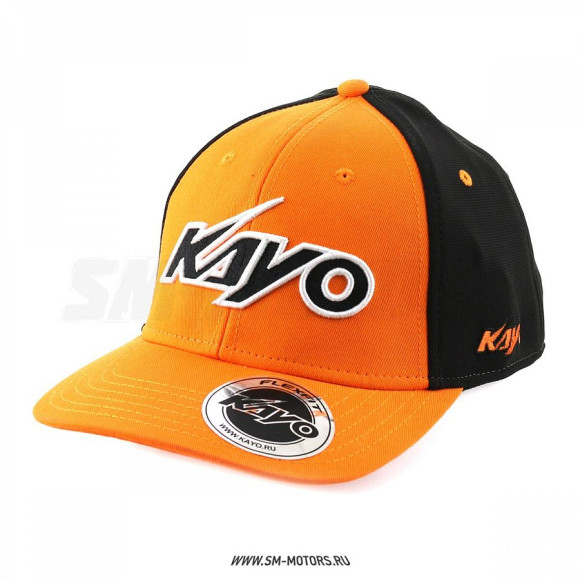 Бейсболка KAYO оранжевый/черный купить