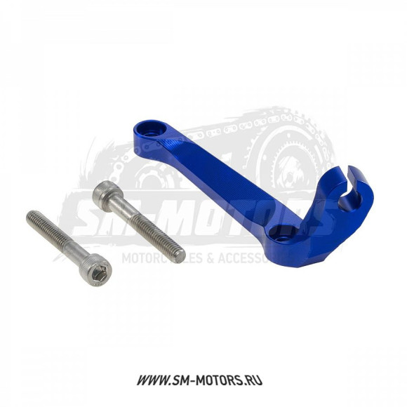 Кронштейн крепления троса сцепления ZS NC250 (синий) OTOM купить Кронштейн крепления троса сцепления ZS NC250 (синий) OTOM купить