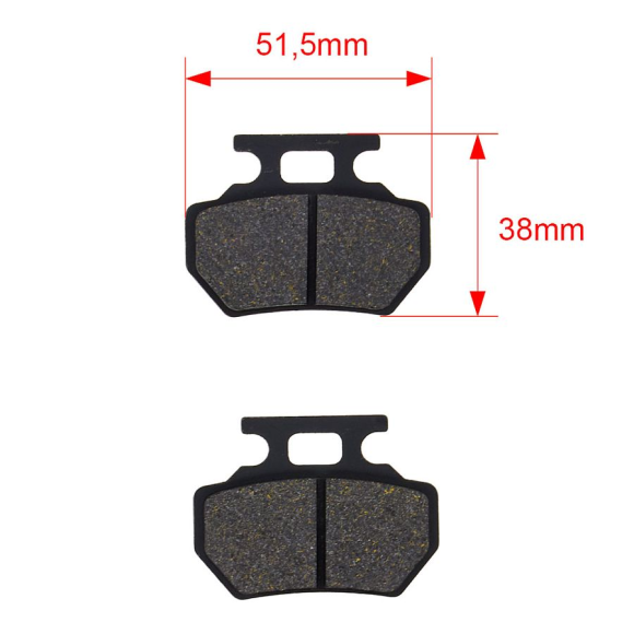 Колодки дискового тормоза (пер/зад) KAYO AU150,AU150CVT,AU180,задние AT110,AU125, пер. AU200 (2022-) купить Колодки дискового тормоза (пер/зад) KAYO AU150,AU150CVT,AU180,задние AT110,AU125, пер. AU200 (2022-) купить