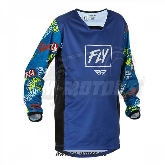Джерси FLY RACING KINETIC REBEL (2022) (детская) купить Джерси FLY RACING KINETIC REBEL (2022) (детская) купить
