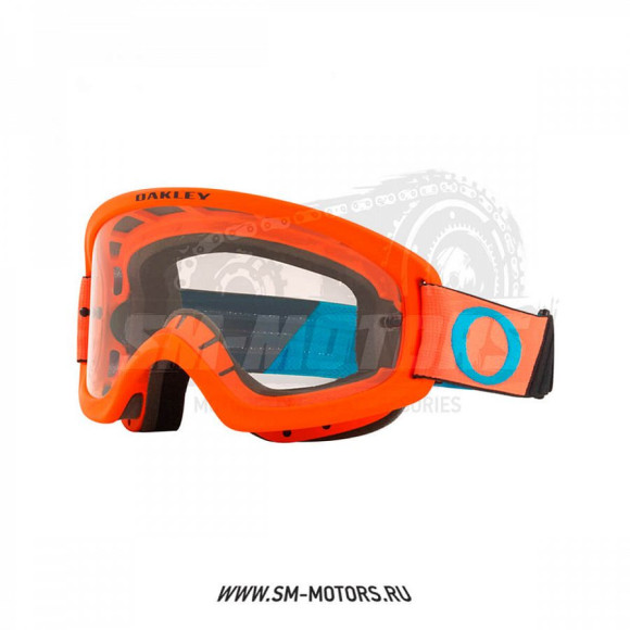 Очки для мотокросса OAKLEY O-Frame 2.0 PRO YOUTH MX Tuff Blocks оранжевые/ прозрачная (OO7116-04) купить