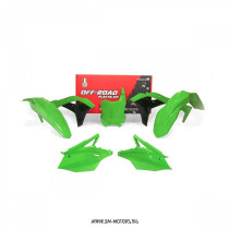 Комплект пластика R-TECH KAWASAKI KXF250 17-20 зеленый (R-KITKXF-VE0-519)