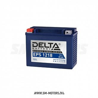 АКБ DELTA EPS 1218 NANO-GEL YTX20-BS (176 x 87 x 154) купить