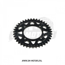 Звезда ведомая аллюминиевая питбайк 428-39T черная SM-PARTS