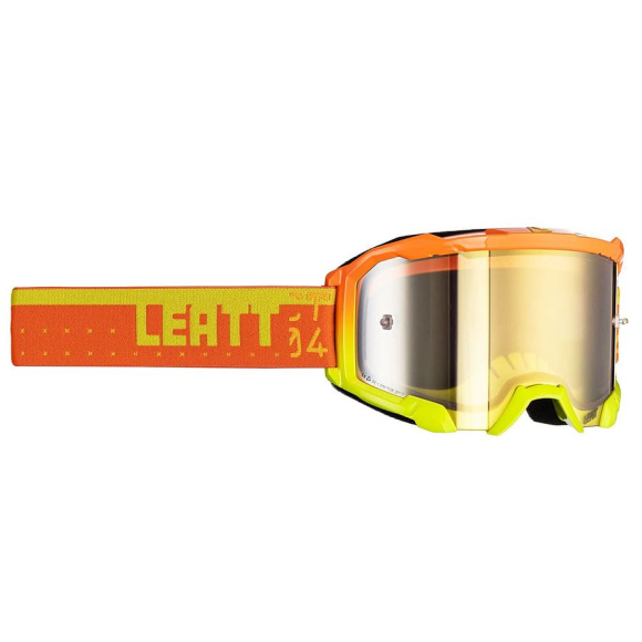 Очки для мотокросса LEATT Velosity 4.5 Iriz Citrus/бронзоая UC 68% (6023020360) купить