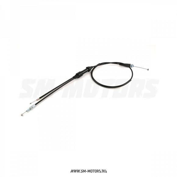Трос газа (двойной прямой, для карбюратора с ускорителем) 250см3 L=1185 SM-PARTS купить