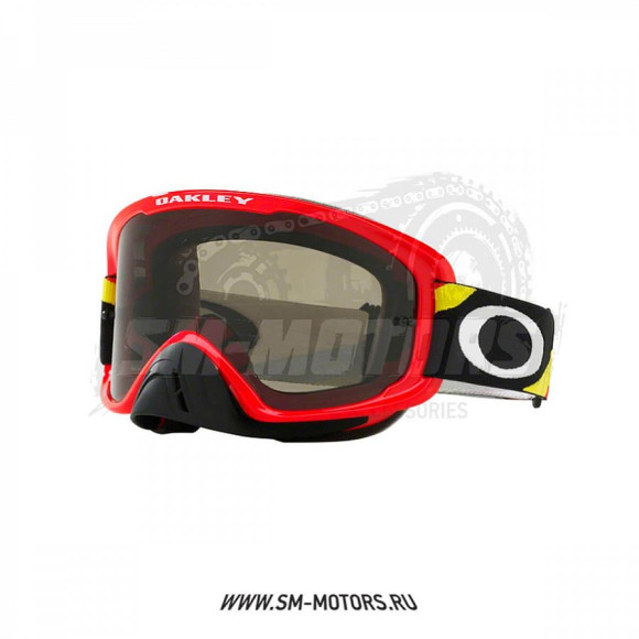 Очки для мотокросса OAKLEY O-Frame 2.0 PRO YOUTH MX Heritage красные/желтые/ прозрачная (OO7116-02) купить