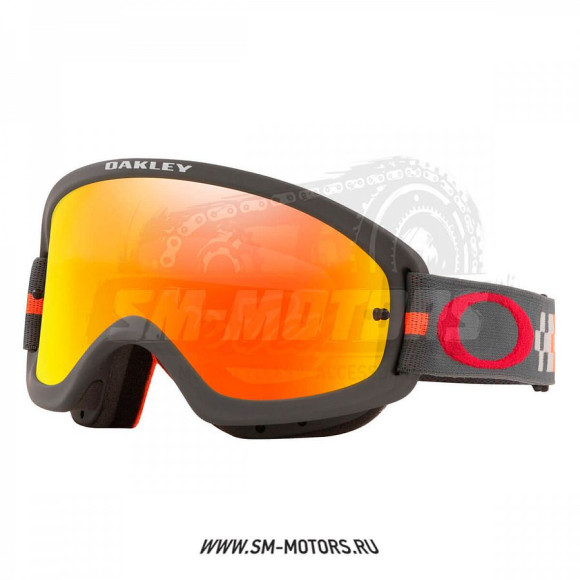 Очки для мотокросса OAKLEY O-Frame 2.0 PRO YOUTH MX Checkerboard красные/красная Iridium(OO7116-11) купить