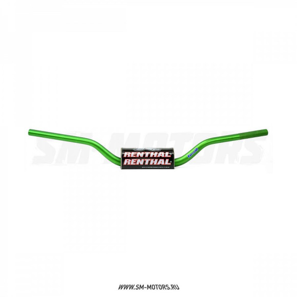 Руль алюминиевый RENTHAL FATBAR MX/Enduro 604-01-GN (804 x 104 мм) зеленый купить