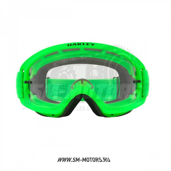 Очки для мотокросса OAKLEY O-Frame 2.0 PRO XS MX зелёные / прозрачная (OO7116-19) купить Очки для мотокросса OAKLEY O-Frame 2.0 PRO XS MX зелёные / прозрачная (OO7116-19) купить