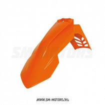 Крыло переднее R-TECH (вентилируемое) KTM SX/SX-F 16-22 EXC/EXC-F/XC 17-22 оранжевый (R-PAKTMAR9916)