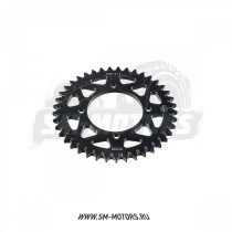Звезда ведомая аллюминиевая питбайк 428-41T черная SM-PARTS