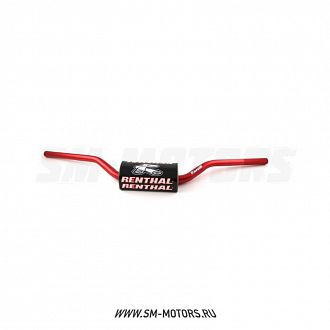 Руль алюминиевый RENTHAL FATBAR MX/Enduro 604-01-RD (804 x 104 мм) красный купить