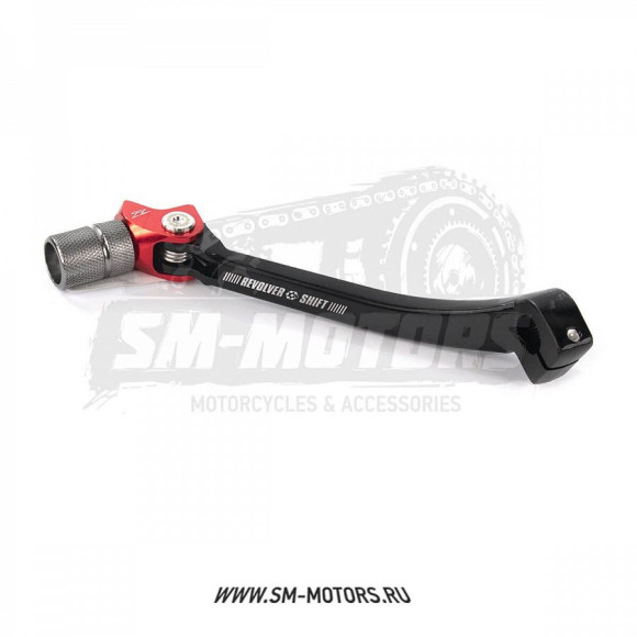 Рычаг переключения передач ZETA REVOLVER HONDA CRF250R/450 18-22 красный (ZE90-3062) купить