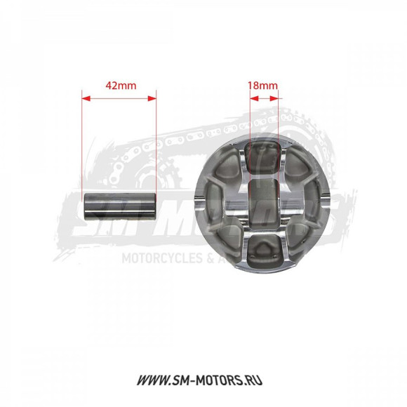 Поршень в сборе PRO-X HONDA CRF250R 18-19 d-78,98 мм (01.1348.B) купить Поршень в сборе PRO-X HONDA CRF250R 18-19 d-78,98 мм (01.1348.B) купить
