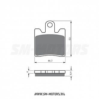 Тормозные колодки GOLD FREN Sintered S3 147 (FA 283) купить