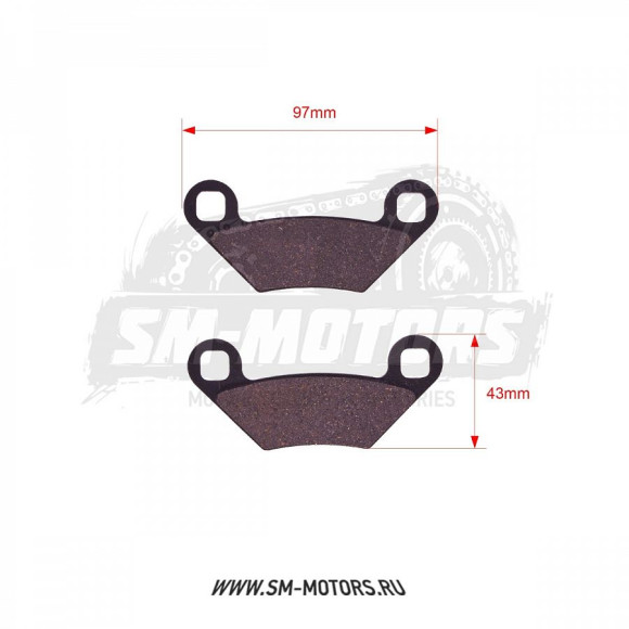 Колодки дискового тормоза ATV Polaris FA 475 SM-PARTS купить Колодки дискового тормоза ATV Polaris FA 475 SM-PARTS купить